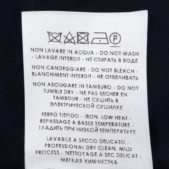 NWOT Alexander McQueen Button-Down Shirt Short-Sleeve Men's 48 (Medium) Black - Picture 8 of 8